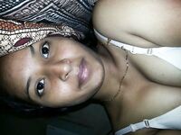 Nude Desi pimple girl with nice milky white tits