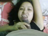 Indian sex pictures of horny bhabhi giving an amazing blowjob to lover