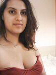 Topless chubby Indian girl selfie photo collection
