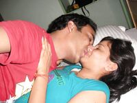 College couples enjoying a nice romantic kiss with their partner