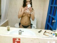 Naughty college girls with amazing figure takes nude selfies