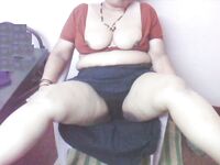 Mature aunty exposing her asset