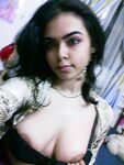 Beautiful college girl takes naughty selfies of her big boobs