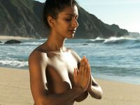 Outdoor photo shoot in modern trend