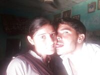 Teen girl exposed by her lover during their lonely time