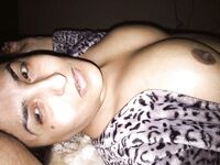 Indian Bhabhi changing Bra