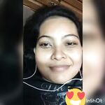 Big boobs GF live video call pics
