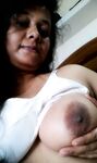 Desi big boobs girl topless selfie photos
