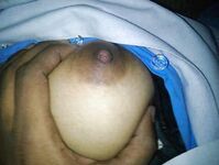 Sexy desi Indian aunties big boobs pressed during sex!