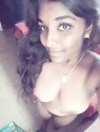 Dusky Tamil girl nude selfie pics