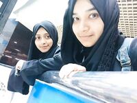 Hijab girl big boobs revealed in selfies