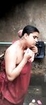Big boobs bhabhi bathing caught by husband brother