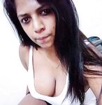 Malaysian Tamil girl deep cleavage and topless