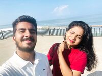 Srilankan newly married couple honeymoon pics