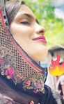 Red lips Bangladeshi hijab girl with big boobs