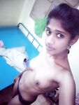 Telugu girl boobs showing topless photos