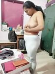 Desi wife candid topless capture by husband
