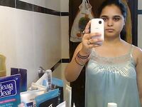 Girlfriend from New Delhi showing firm boobs