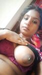 Dusky Tamil girl topless selfies for boyfriend