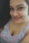 Cute Goan girl boobs showing with smiling face