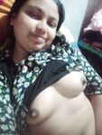 First time boobs show of cute Indian girlfriend