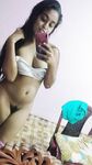 Sri Lankan slim girlfriend mirror nude selfies