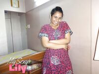 Horny Lily Nude Indian Girl Erotic Nighty