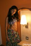 Divya Taking Her Erotic Lingerie Off Nude Bedroom