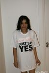 Sexy Indian Girl Kavya White Tshirt Nude