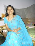 Horny Looking Indian Wife Blue Sari Pictures