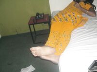 Horny Indian Babe Sangita Boob Show