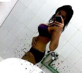 Hot Indian Girl Black Bra Nude Selfies