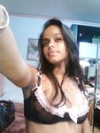 Hot Indian Girl Babydoll Dress Stripped