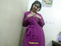 Sexy Indian Girl Janvi Bathroom Stripped Naked