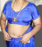 Indian Aunty Bano Blue Blouse Stripped Nude