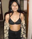 Dusky Indian Bhabhi Sitting Nude At Home
