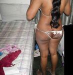 Indian Bhabhi Sadaf Stripping Her Red Nighty