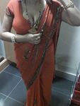Indian Chubby Aunty Mehreen Saree Stripped Naked