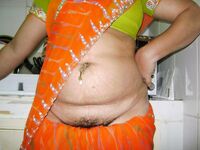 Indian Housewife Kishwar Saree Stripped Nude