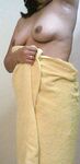 Indian Housewife Najmi Towel Unwrapped Naked