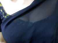 Indian Housewife Hina Sexy Black Saree Pics