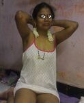 Indian Wife Yasmeen White Sari Naked