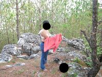 Horny Indian Aunty Veena Stripped Nude In Jungle