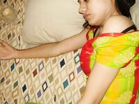 Horny Indian Girl Meenakshi Lying On Bed