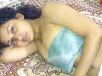 Indian Babe Sulochana Laying Nude On Bed