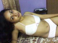 Indian Babe Sulochana Laying Nude On Bed