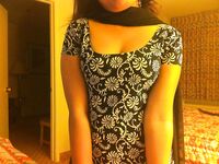 Hot Indian Girl Showing Cleavages Big Tits