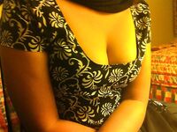 Hot Indian Girl Showing Cleavages Big Tits