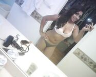 Busty Babe Karina Posing Hot On Camera