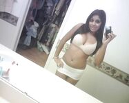 Busty Babe Karina Posing Hot On Camera